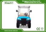 Electric Golf Carts With Italian Gearbox Sky Blue Easy Go Golf Cart