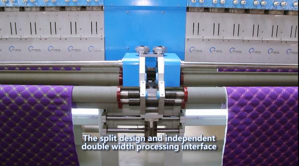 High Capacity Industrial Embroidery Machines 34 Heads 300 G/M2 Quilting