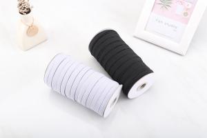 China Black Heavy Duty Elastic 1 Inch 2 Inch 4 Inch Woven Elastic Band factory