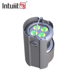 China Aluminium 4X12W RGBW Battery Powered LED Stage Lights factory