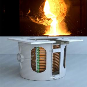 China Low Maintenance Induction Melting Furnace System For Melting Copper Self-Developed Technology factory