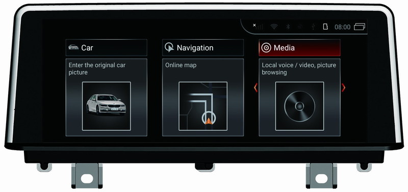 Ouchuangbo car audio radio gps for (2018--) X1 F52 EVO support BT MP3 mirror link android 8.0 OS 4+32