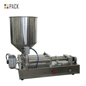 China Durable Pneumatic Rotary Piston Filler 304 Stainless Steel Frame factory