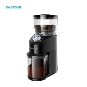 China Automatic Conical Burr Coffee Grinder Precise Setting Electric Coffee Equipment factory