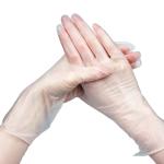 Transparent Non Slip Dental Disposable Vinyl Hand Gloves