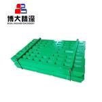 Advantageous High Manganese Steel Jaw Plate for Jaw Crusher Spare Parts 1000KG