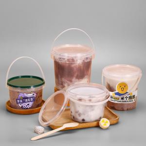 China Enjoy Delicious Ice Cream with Our 16oz Butter Spread Box 350ml-700ml Plastic Bucket factory