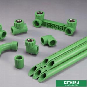 China Heavier Weight Ppr Plumbing Pipe Equal Shape With Standard Thickness factory