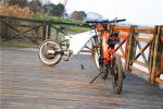 Full Suspension Powerful Ebike 72V 3000W With 45mm Magnet Hub Motor