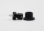 Aluminum Black Color Perfume Bottle Spray Pump With Collar Have Ferrule