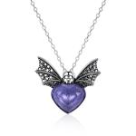 1.48ft 3.93g Sterling Silver Jewelry Sets 14K Gold Plated Bee Pendant Necklace