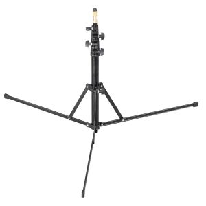 China Compact Light Stand 200cm Photography with Reverse Legs and 1/4&quot; 3/8&quot; Double Spigot Head for Studio Video Lighting factory