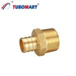Brass Pex Crimp Fittings Up To 200 Psi Pressure Rating Plumbing Crimp Fittings