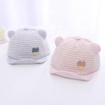 Summer Cotton Baby Hats Cute Casual Striped Soft Eaves Baseball Cap Baby Boy