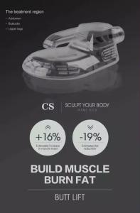 China Portable Ems Body Slimming Muscle Stimulate Machine For Arms / Belly / Thigh Treatment factory