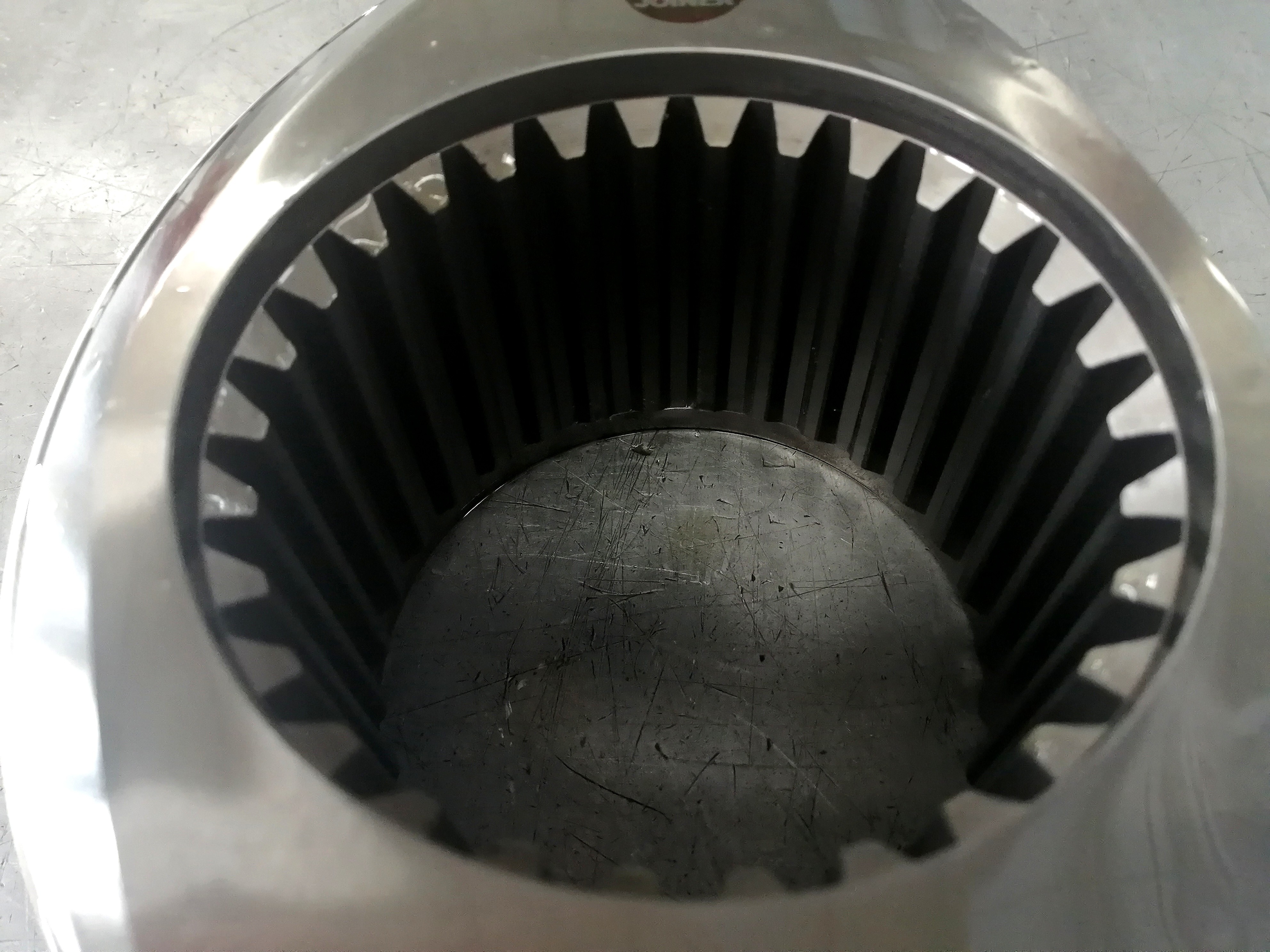 Twin Screw Extruder Machine Elements Sand Blasting 160mm