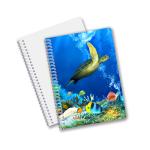 School Stationery 3D Lenticular Advertising Custom Spiral Notebooks for Children