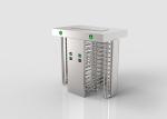 Double Lane Full Height Turnstile Gate
