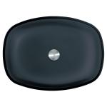Winter Melon Shape Countertop Glass Basin