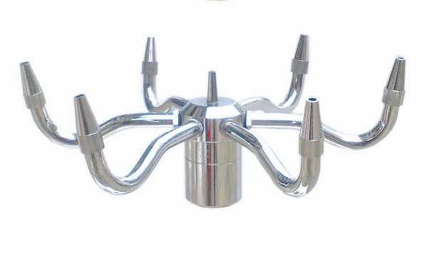 Stainless Steel Pirouette Fountain Jet Nozzle Fountain Spray Head Pond Fountain