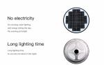 High temperature resistance Good quality outdoor ufo 110lm/w led solar street