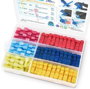 China Plastic Automotive Wire Disconnect Terminal Multipurpose Durable 240pcs factory