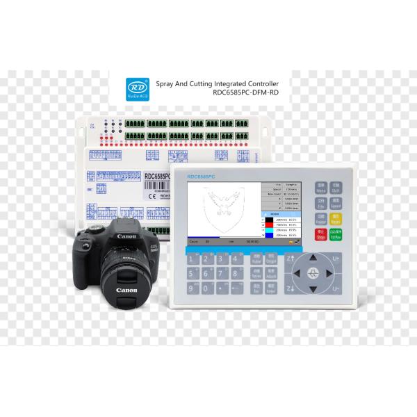 China Ruida RDC6585PC Laser Height Controller with Spray Cutting 8-Axis System factory