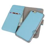Amphibious detachable Leather Wallet Cases for iPhone6 with card slots