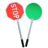 Buy cheap Traffic Racket Red/Green Stop Sign with handgrip length 40 cm Traffic Control from wholesalers