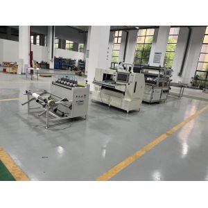China Flexible Servo Pleating Machines Integrated Filter Paper Folding Machine High Speed factory