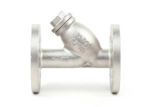 China JIS Standard Stainless Steel Y Strainer Flanged Connection , 10K~20K Rating factory