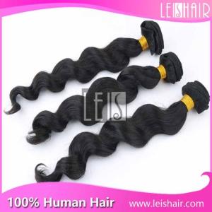 China Hot selling 5A grade loose wave virgin peruvian hair factory
