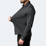 Knitted Men's Linen Pro Club Heavyweight Cotton Fabric Work Shirts for Italian