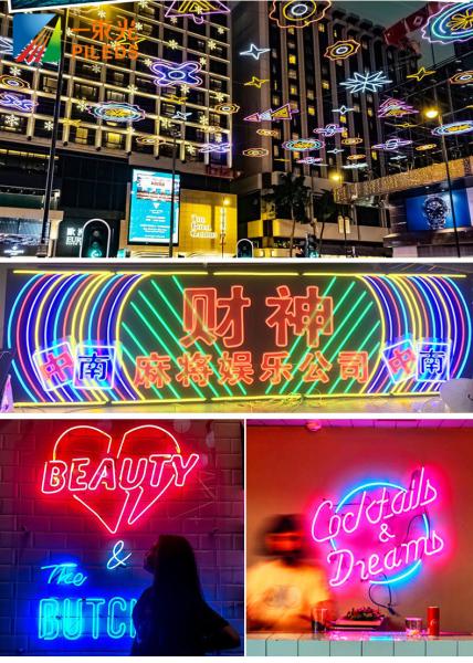 6x12mm IP65 LED Neon Strip , 12V Silicone Flexible LED Neon Tube For Christmas