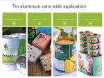 Metal Can Empty Metal Seeds Can Easy Open Lid Cans For Vegetable Seeds