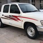 TOYOTA Hilux 2008 Used Diesel Pickup Trucks 70000km Mileage With 5 Seats