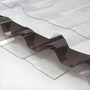 China Corrugated Polycarbonate Roof Panel Lightweight Durable UV-Resistant For Residential Commercial Roofing Solutions on sale