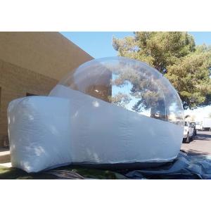 China Inflatable Bubble Camping Tent With Tunnel Blow Up Bubble House OEM ODM factory