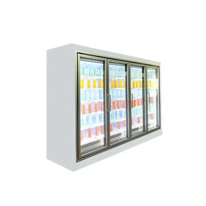 Transparent Glass Remote Closed Multideck Open Chiller Visi Cooler 4 Layers