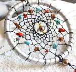 Dreamcatcher Gift checking Dream Catcher Net With natural stones Feathers Wall