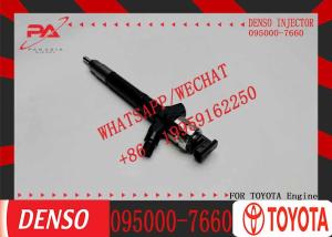 China High Performance Fuel Injector 095000-7660 Common Rail Injector 23670-0R190 for TOYOTA factory