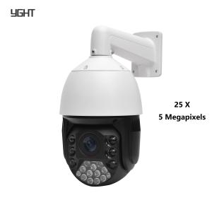 China 25x Optical Zoom 5MP PTZ Camera Humanoid Tracking 200m IR Distance factory