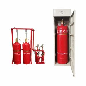 China Automatic Starting Mode NOVEC1230 Fire Suppression System High Safety Indoor Red Extinguisher factory