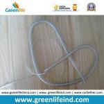 Steel Wire Spring Coiled Fishing Rod Leash wait for Metal Hooks on Two Ends