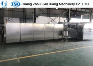 China Tunnel Type Ice Cream Cone Baking Machine With Temperature Adjustable factory