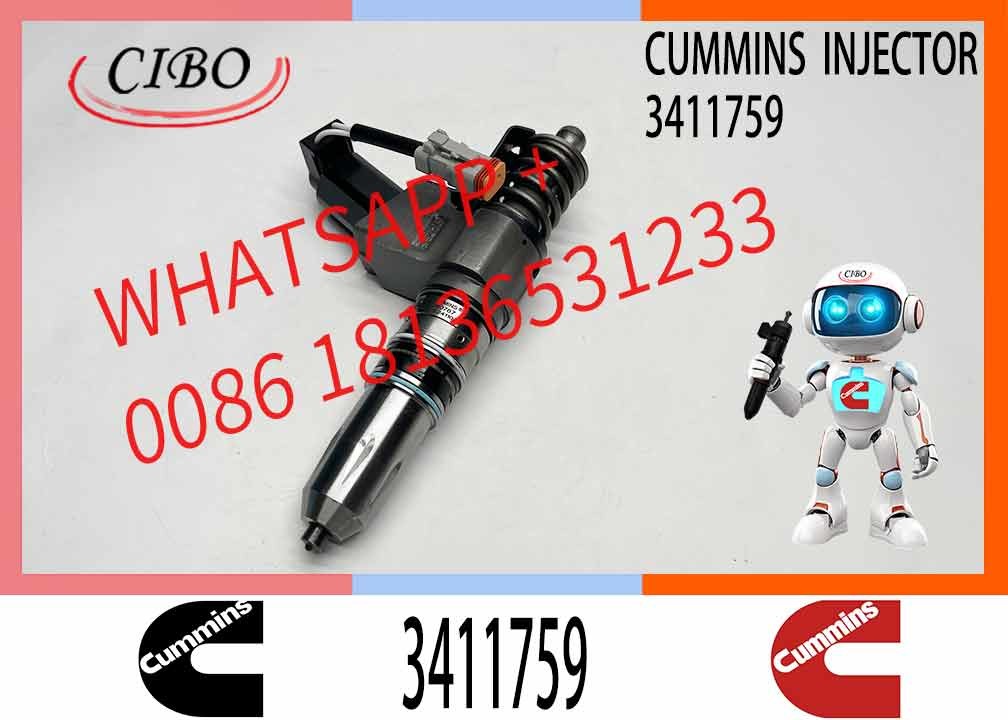 Factory Direct Deal Diesel Engine M11 QSM11 ISM11 Fuel Injector 3080429 4061851 3411766 3411759 for Cummins Diesel Engine