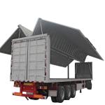 53ft Enclosed Box Cargo Dry Wing Van Truck Semi Trailer with 30-100T Max Payload