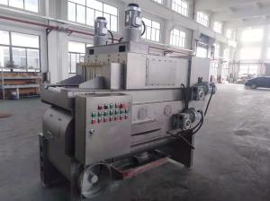 China Automatic Bag Slitting Machine Process Belt Conveyor 800bags Hour factory