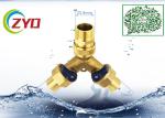 1/2MX1/2MX1/2M Three Ways Shower Water Separator Brass Faucet Diverter Valve