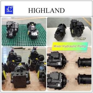China Cast Iron Mixer Truck Hydraulic Pump With Hydraulic Transmission Principle factory